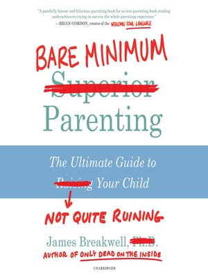 cover image of Bare Minimum Parenting